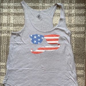 Volcom American Flag Tank Top